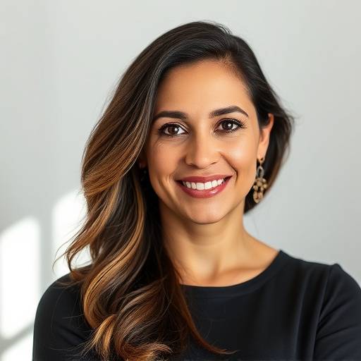 Foto de Carolina Mendes, fundadora e instrutora da Oratória Estelar